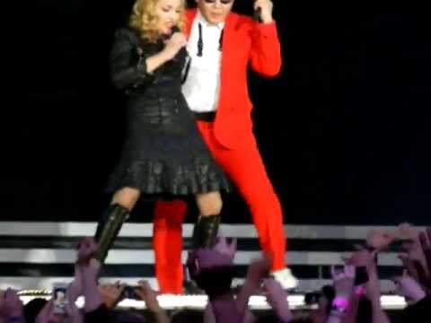 Madonna : MDNA Tour "Give It 2 Me / Gangnam style / Music