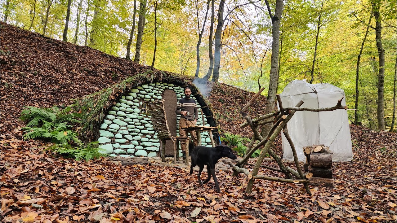 For 1 year and 2 months I lived in a deep, dangerous forest alone with my dog.