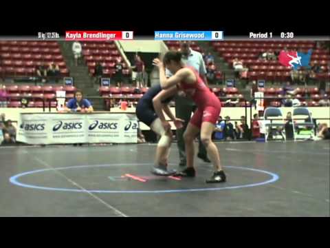 WM 55 KG - RD4 - Kayla Brendlinger (King) vs. Hanna Grisewood (King)