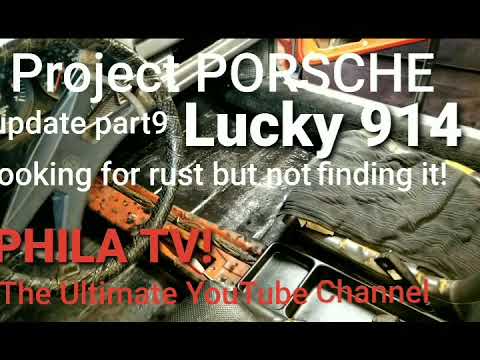 Thumbnail for LUCKY 914 PROJECT PORSCHE 914 UPDATE part9 STILL LOOKING FOR RUST BUT NOT FINDING IT! PHILA TV! by Porsche 914