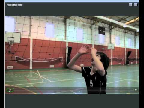 Voleibol   Passe de Costas