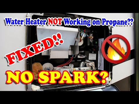 Dometic Atwood GC6AA-10E Troubleshooting NO SPARK | RV Water Heater 91365 Circuit Board Replacement