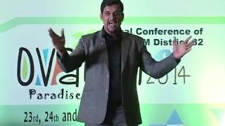 Gautam Sharma  - Winning Table Topics speech -  District 82 finals - Ovation 2014 (Goa)
