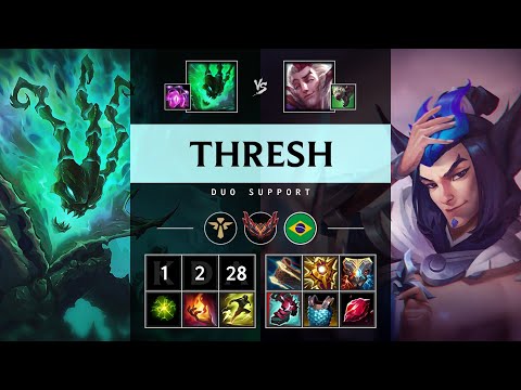 Thresh Support vs Rakan - BR Grandmaster Patch 25.S1.3
