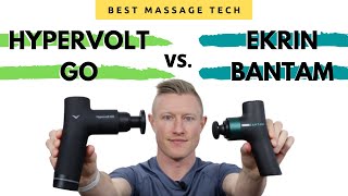 Hypervolt GO vs Ekrin Bantam: A mini massage gun comparison