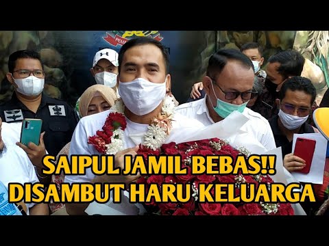 SAIPUL JAMIL BEBAS!! DISAMBUT HARU KELUARGA