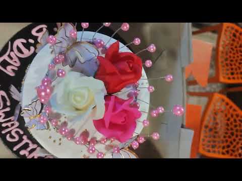 Birthday cake swastika