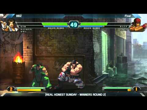 KOF13 BBZ vs Fixel |Real Honest Sunday 5.5