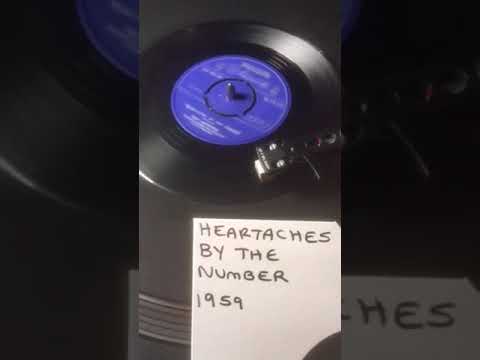 Guy Mitchell - Heartaches By The Number From 1959 ( Vinyl 45 )