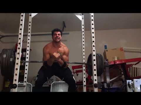 500 lb zercher below knee rack pull
