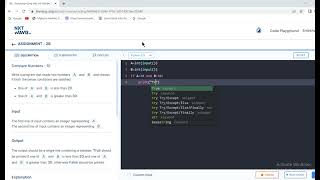 Download the video "Assignment-2B |Compare Numbers-10 | Python | Nxt wave"