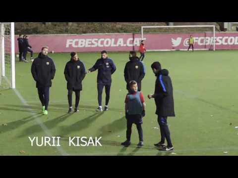 12.01.2018 Yurii Kisak U9 FCB Football Goals Tricks Talent