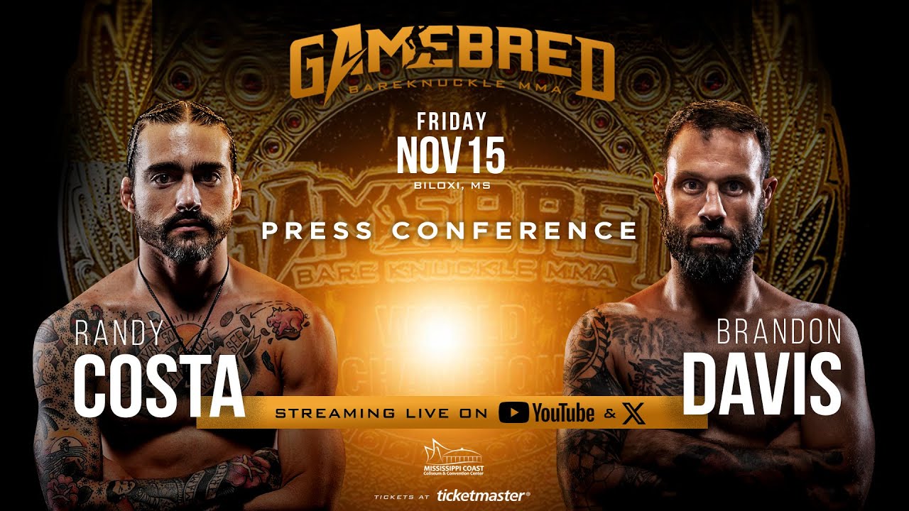 Gamebred BK MMA 8 - PRESS CONFERENCE