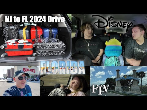 Driving NJ to FL: I-95 to Disney 🏰 Family Road Trip Vlog 2024 🚗✨Lets Drive