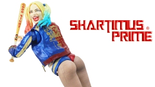 SH Figuarts Harley Quinn Suicide Squad Margot Robbie Bandai Tamashii Nations Action Figure Review