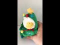 2009 Aflac Light Up Talking Christmas Tree Duck Plush