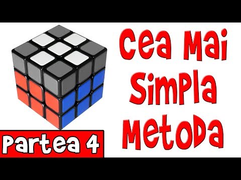Cea mai simpla Solutie pentru Cubul Rubik (FARA ALGORITMI sau FORMULE) - 4/7 #jucarii #jucariicopii