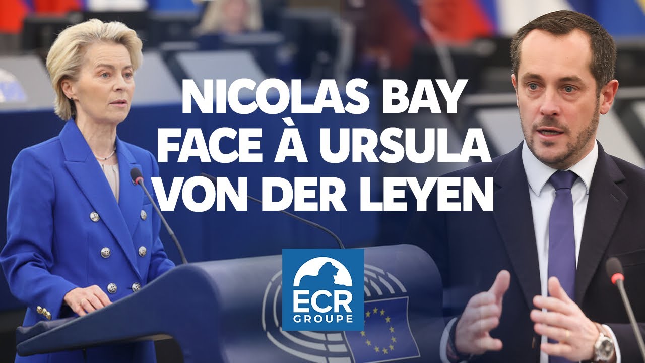 Nicolas Bay face à Ursula von der Leyen !