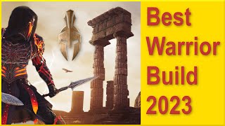 Assassins Creed Odyssey - New Best Warrior Build 2023 - 100% Crit - Never Dies! - with any Weapon!