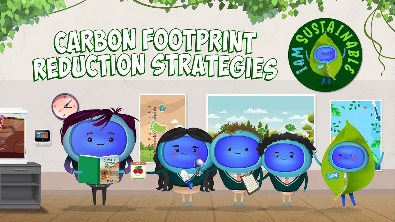 Carbon Footprint Reduction Strategies for Schools | eLearning Course Trailer