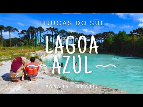 Verde-esmeralda ou Azul-turquesa? Qual a cor desta lagoa?