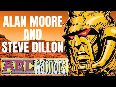 Alan Moore and Steve Dillon - ABC WARRIORS Rare full story with dialog from 2000AD 1985