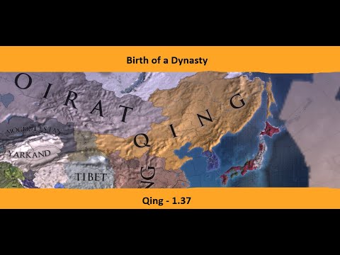 Forming the Great Qing Dynasty in EU4 1.37