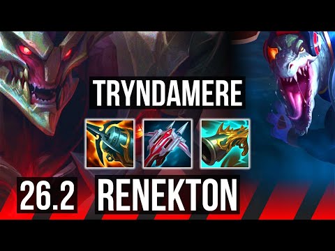 TRYNDAMERE vs RENEKTON (TOP) | EUNE Grandmaster | 26.2