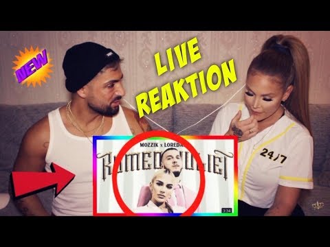 Mozzik x Loredana - ROMEO  JULIET (live Reaktion) Lisha&Lou