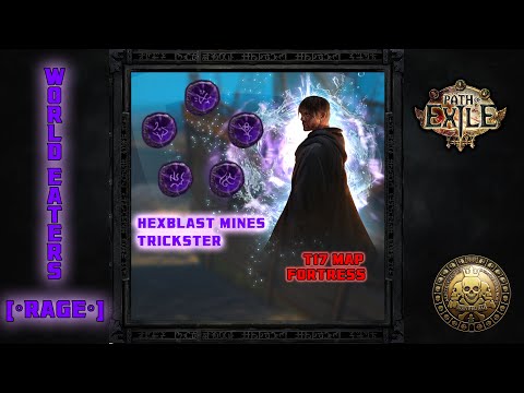 HexBlast Mines Trickster T17 Fortress Map