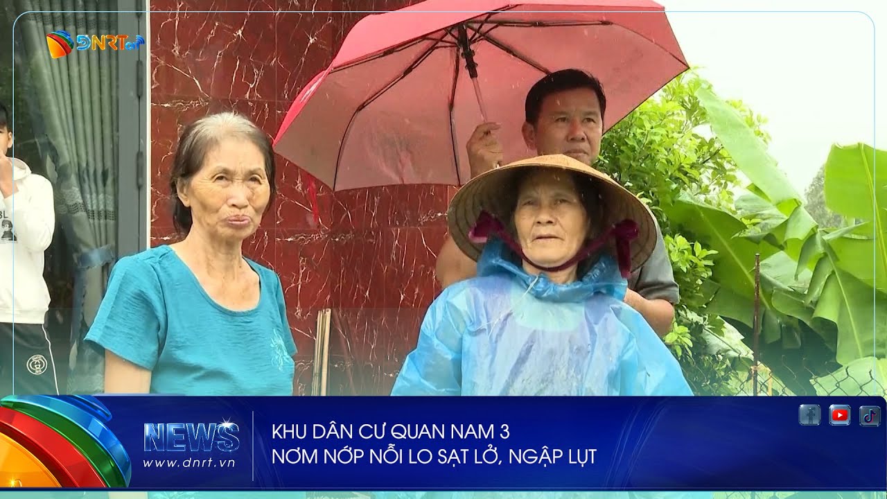 KHU DÂN CƯ QUAN NAM 3 NƠM NỚP NỖI LO SẠT LỞ, NGẬP LỤT