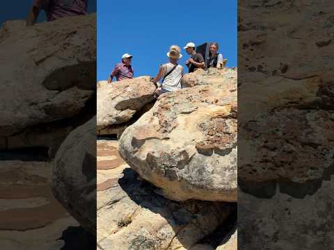 Exploring the boulder field of Lizard’s Mouth Rock, Santa Barbara, CA