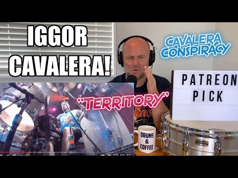 Drum Teacher Reacts: IGGOR CAVALERA | Cavalera Conspiracy - ''Territory'' (2020 Reaction)