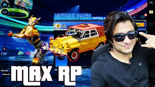 MAX RP Day 1 BGMI DracoGames | NEW ROYALE PASS
