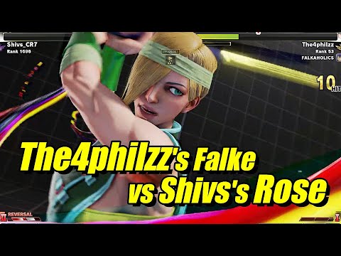 Street Fighter V: The4philzz (Falke) VS Shivs (Rose)