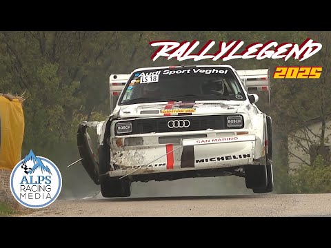 Rallylegend 2025 | Best of - Mistakes , Jumps , CRAZY Crowd & Action - The Rally Grandmasters [HD]