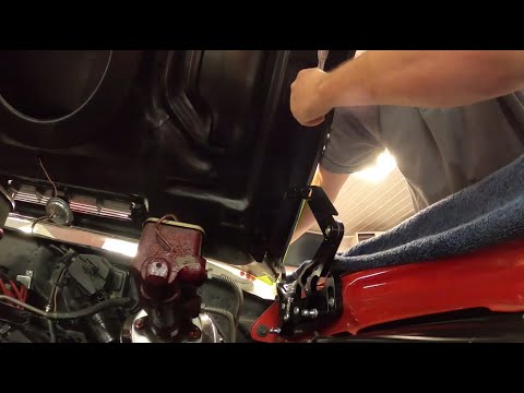 Chevelle Hood Hinge Install