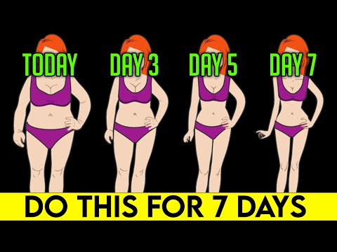 Do This For 2 Weeks And See What Happens To Your Belly Thighs
