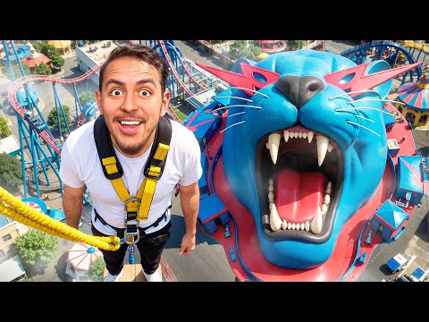 Je Teste Le Parc De MrBeast : BeastLand !
