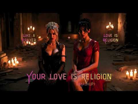 🕯️ Madonna x Dua Lipa "Your Love is Religion" (Like a Prayer - Love Is Religion)Tango AI Mashup