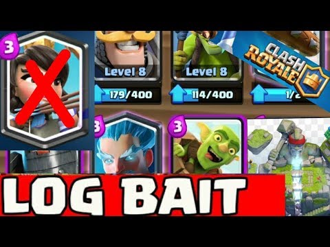 Log Bait Without PRINCESS | 2.9 Cycle Ladder Deck! Arena 10