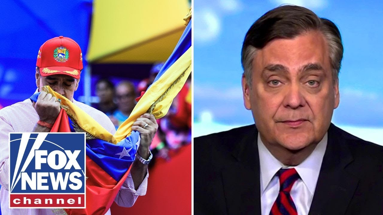 Turley left 'BAFFLED' Dems would find Maduro's capture illegal