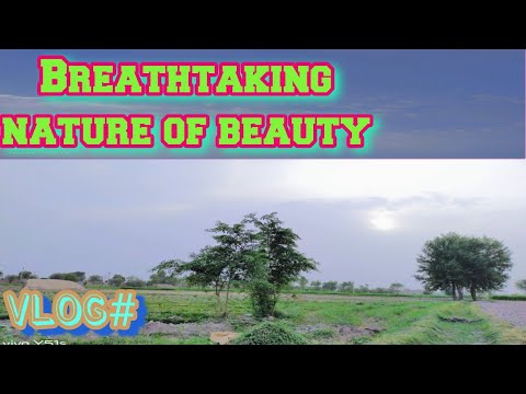 The breathtaking nature of beauty || with relaxing music || village natural views [1080HD] 4k +