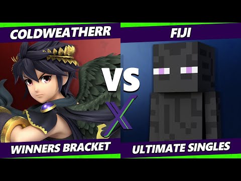 S@X 445 - Coldweatherr (Dark Pit) Vs. Fiji (Steve) Smash Ultimate - SSBU