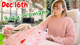 Just your average small business day | PassioKnit Vlogmas 2025 Day 16