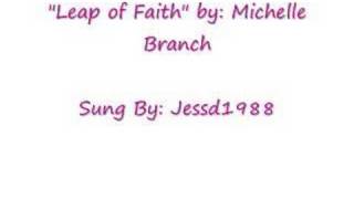 Leap of Faith- Michelle Branch Karaoke