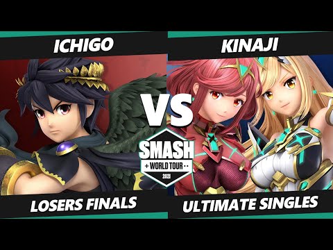 SWT Oceania Online Losers Finals - Ichigo (Dark Pit) Vs. Kinaji (Snake, Pyra Mythra) SSBU Ultimate