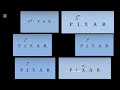 All 6 Prinnces Flug Pixar Movies At Once