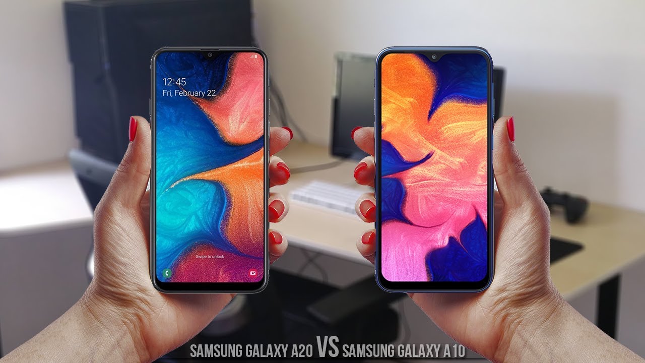 Samsung Galaxy A20 Vs Samsung Galaxy A10 Comparison