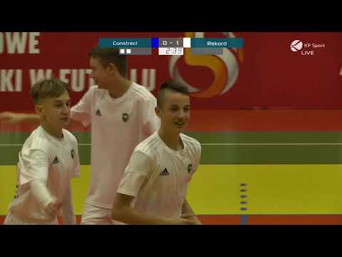 Constract Lubawa - Rekord Bielsko-Biała / Finał MMP U15 w Futsalu / Górzno [24.01.2021]